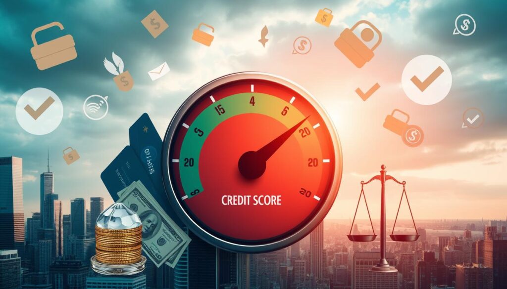 credit scores, payment decisions, financial credibility