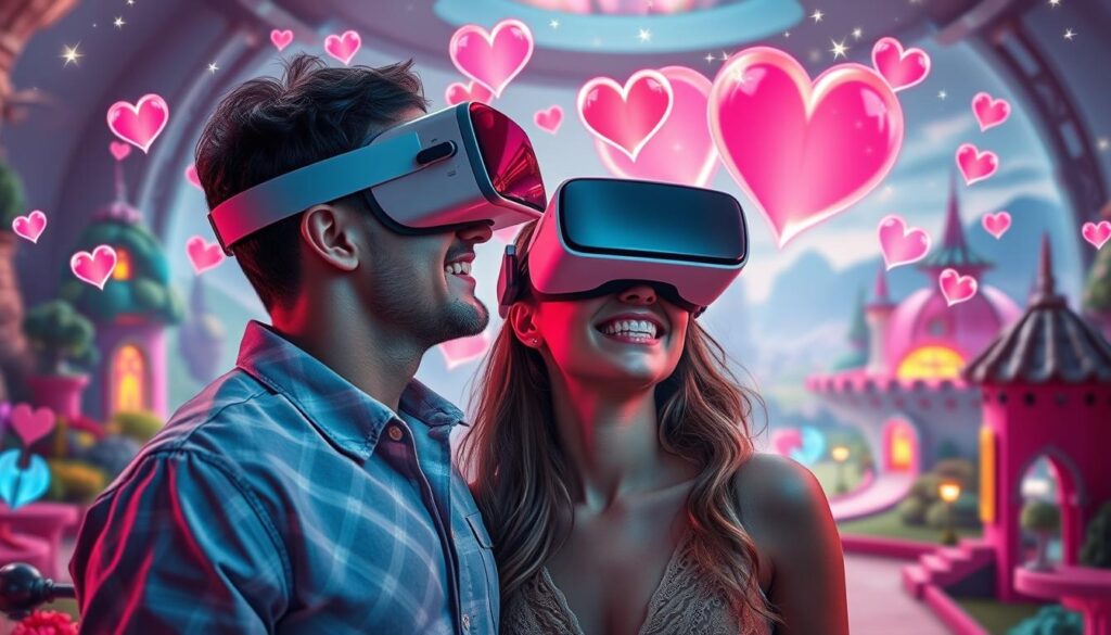 VR dating experience