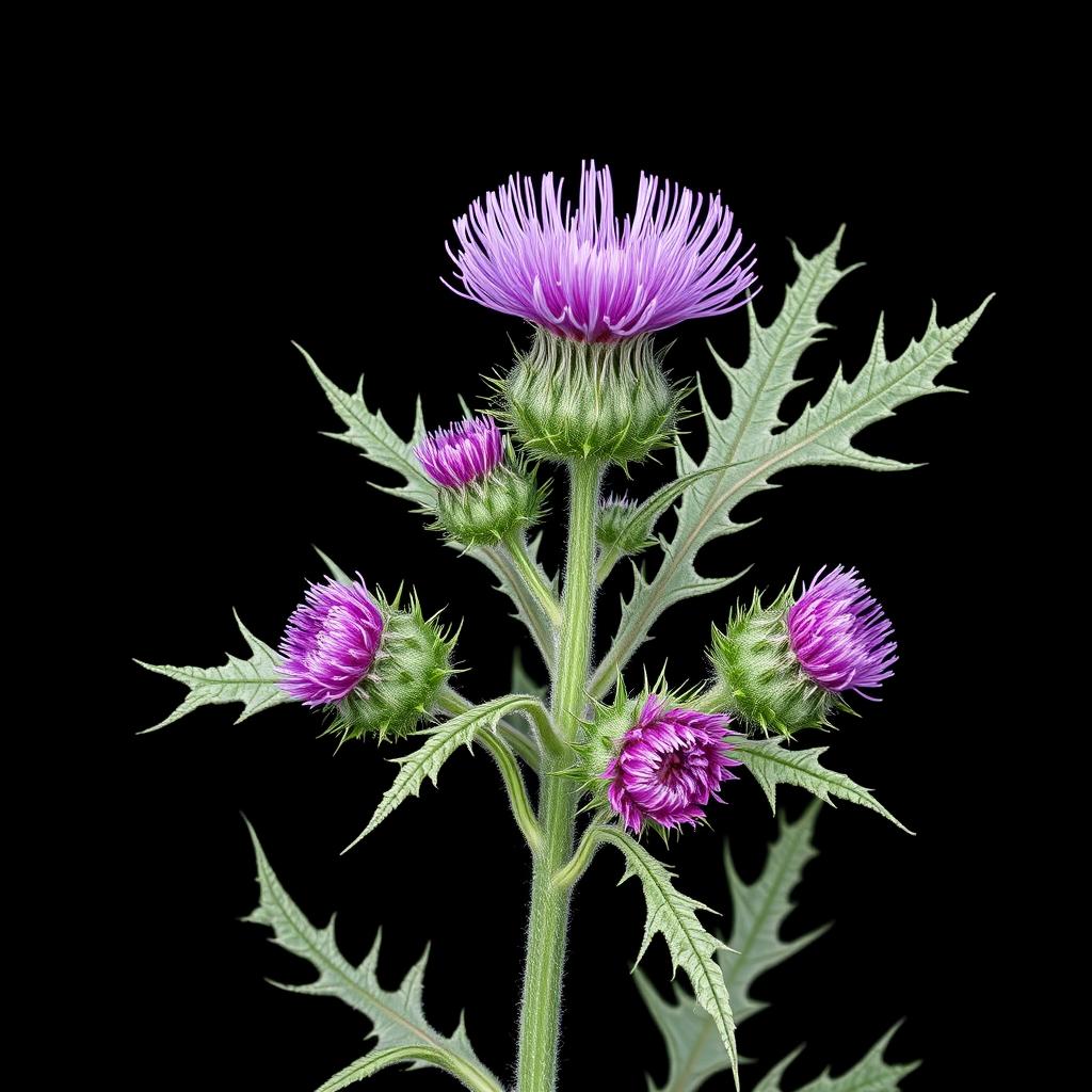 Milk thistle plant, a key ingredient in Hepatoburn for better digestion